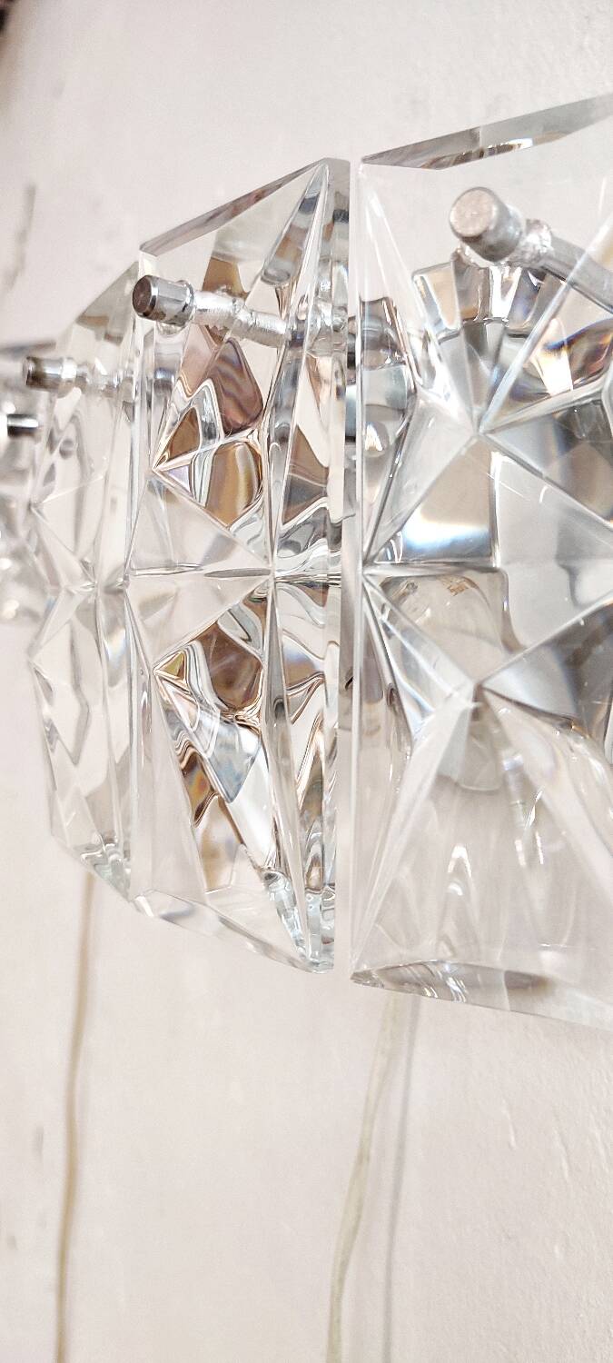 Par de apliques de pared "Kinkeldey". Alemania, 1970s.