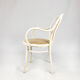 Chaise en bois courbé