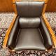 Classic Art Deco Armchair Black High
