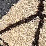Beni Ouarain vintage wool rug 85x170 cm