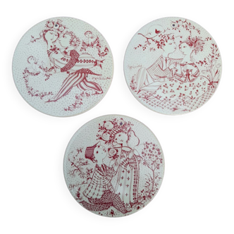 Set of 3 Rosenthal wall plates