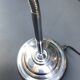 White iron table lamp