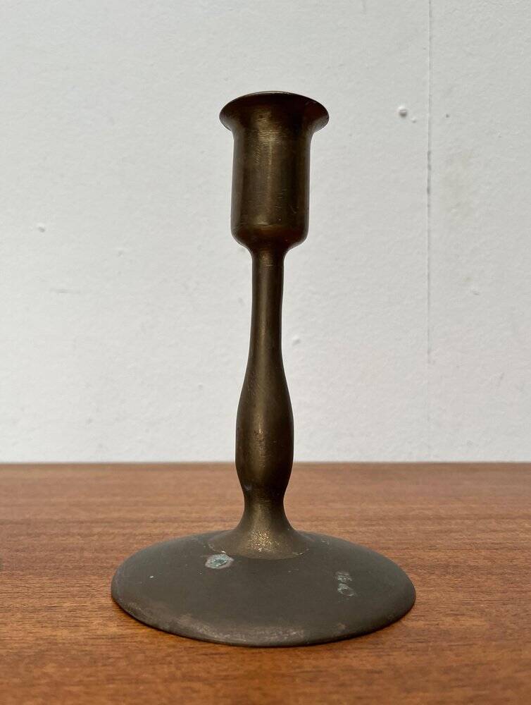 Porte-bougies en métal du milieu du siècle, années 1960, lot de 2