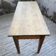 Table de ferme en pin et chêne