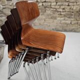 Lot 6 chaises
Flötotto pagwood 1960