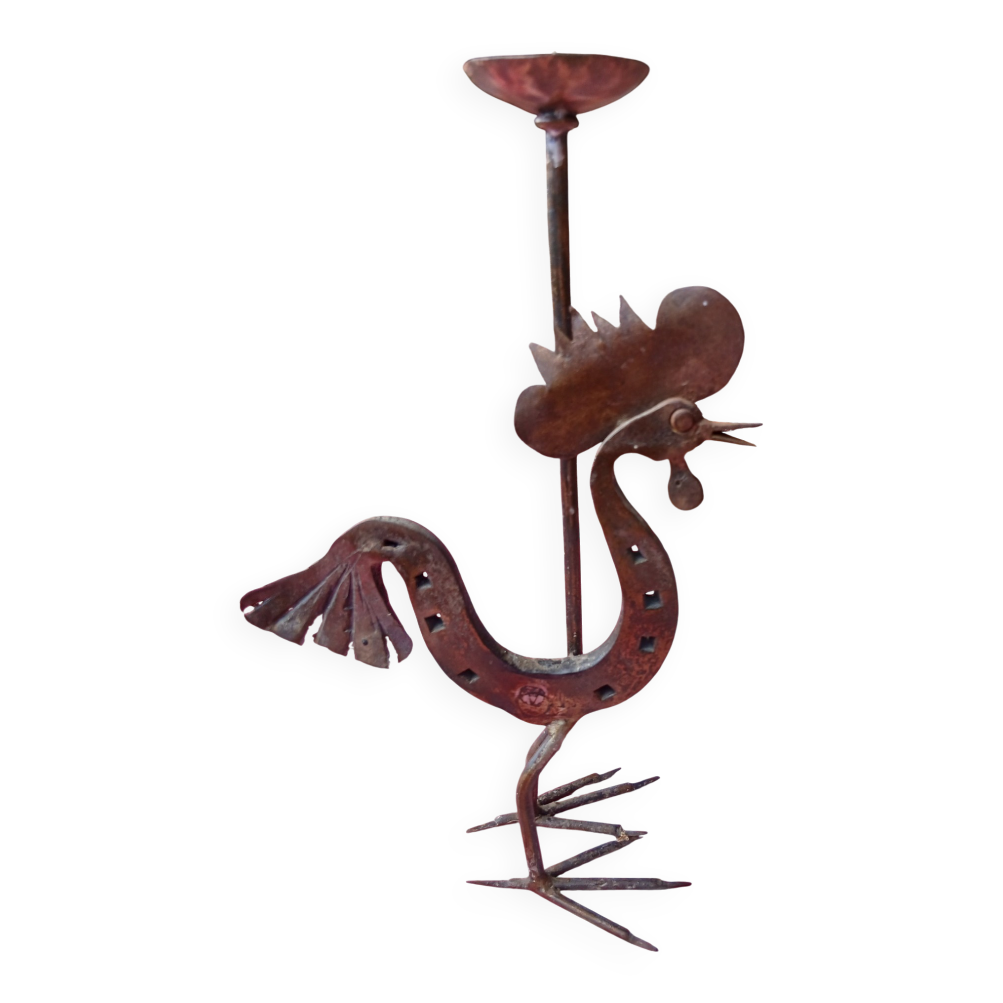 Coq bougeoir