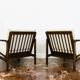 Pair of beige mid century armchairs b7522 by zenon bączyk, 1960's