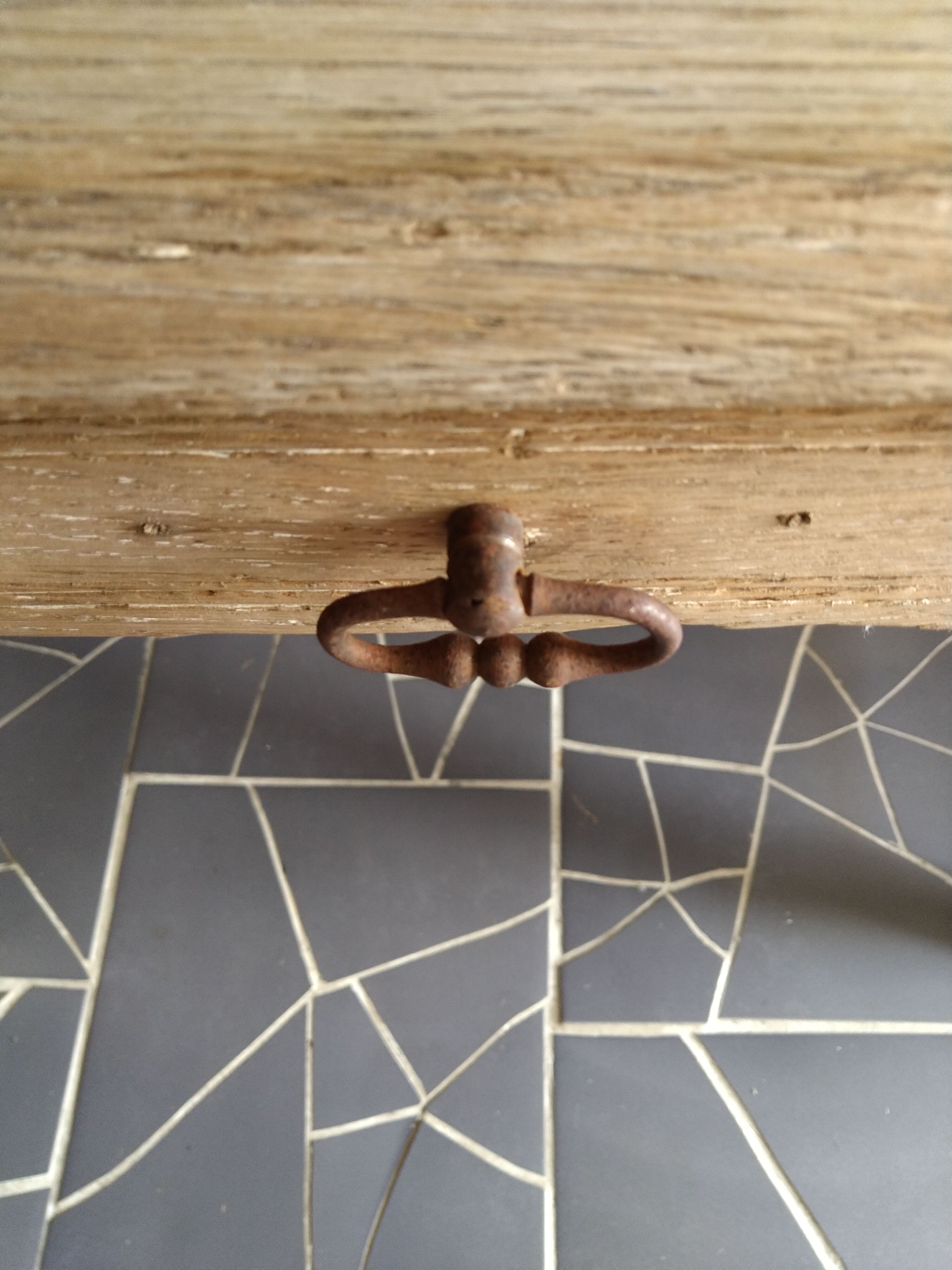 Oak farmhouse table