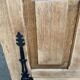 Renovated Spanish secretary in solid oak, 19th century
