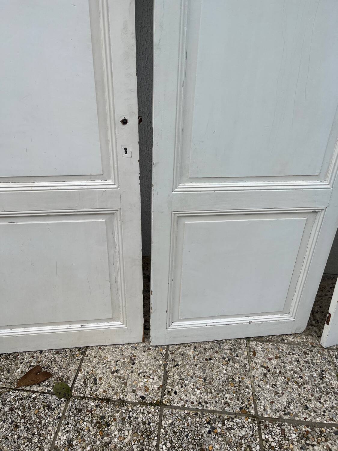 Set of 3 solid wood doors