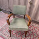 Pair of bridge armchairs