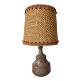 70s stoneware ceramic floor lamp, 42 cm