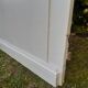Old oak entrance door with glass H209xL116cm 18th century multi-point lock