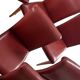 Poltrona Frau Italy - 6 chairs in varnished wood and leather