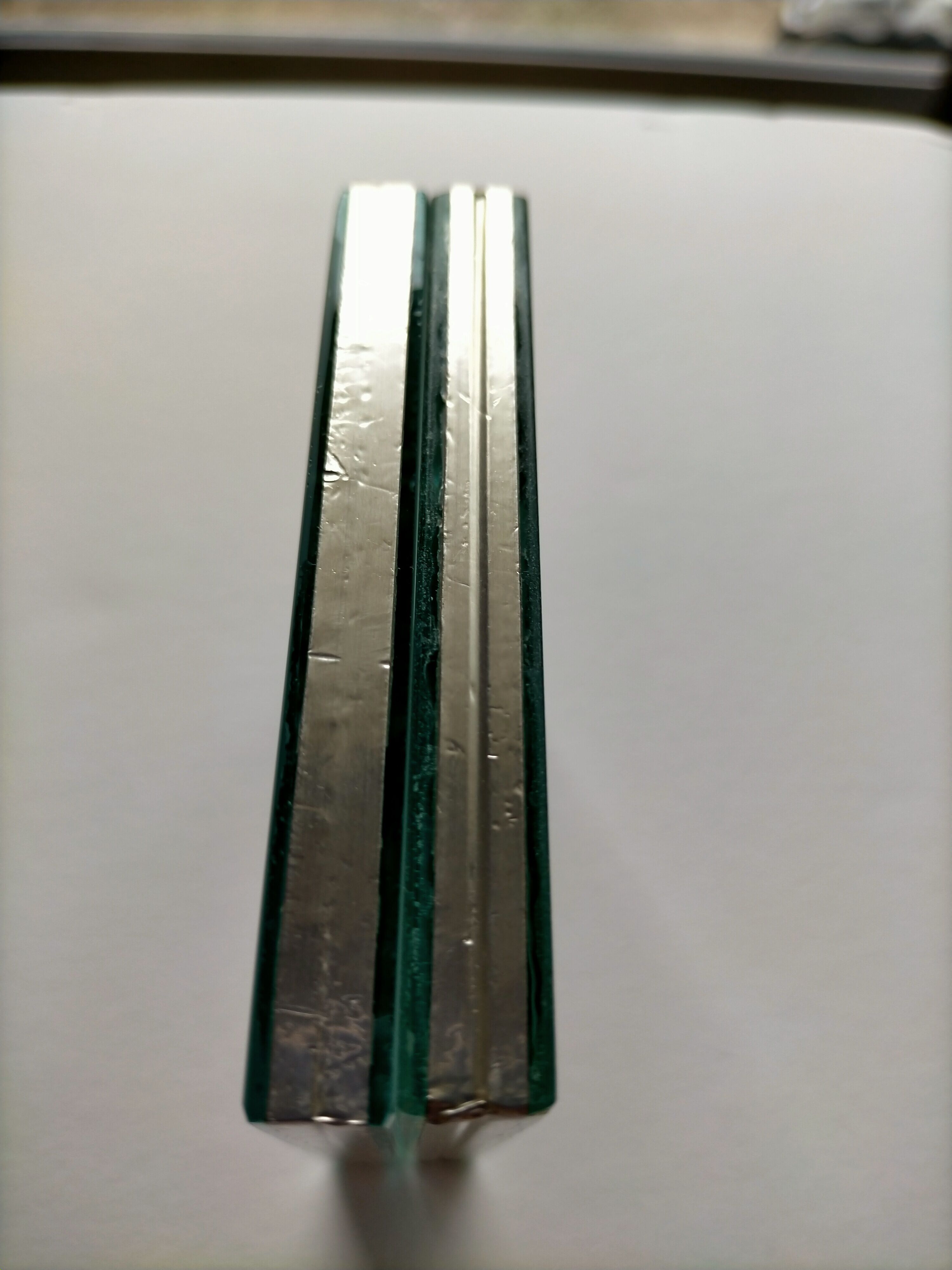 Lot of two glass frames