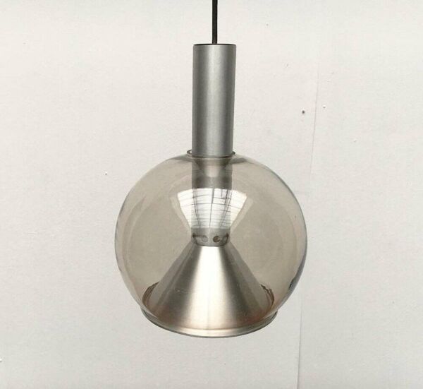 Suspension globe en verre allemand milieu du siècle, des années 1960