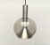 German glass globe pendant light, mid-century space age, 1960s.