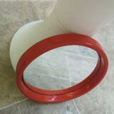 Plastic mirror 70s - 24cm