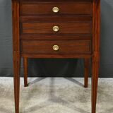 Mahogany chest of drawers, Louis XVI period – Late 18th century