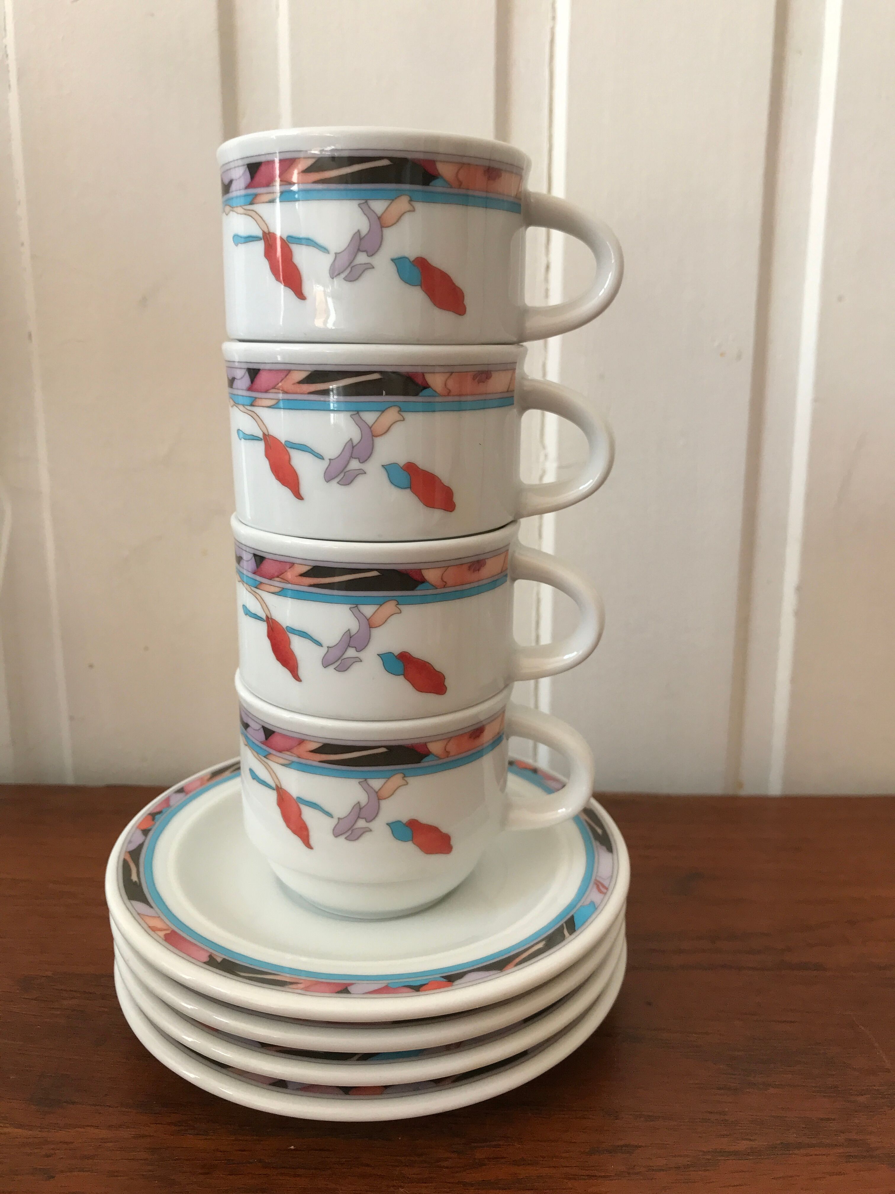 Lot tasses Leonard Hutschenreuther