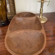 Plateau en bois vintage 41,5cm