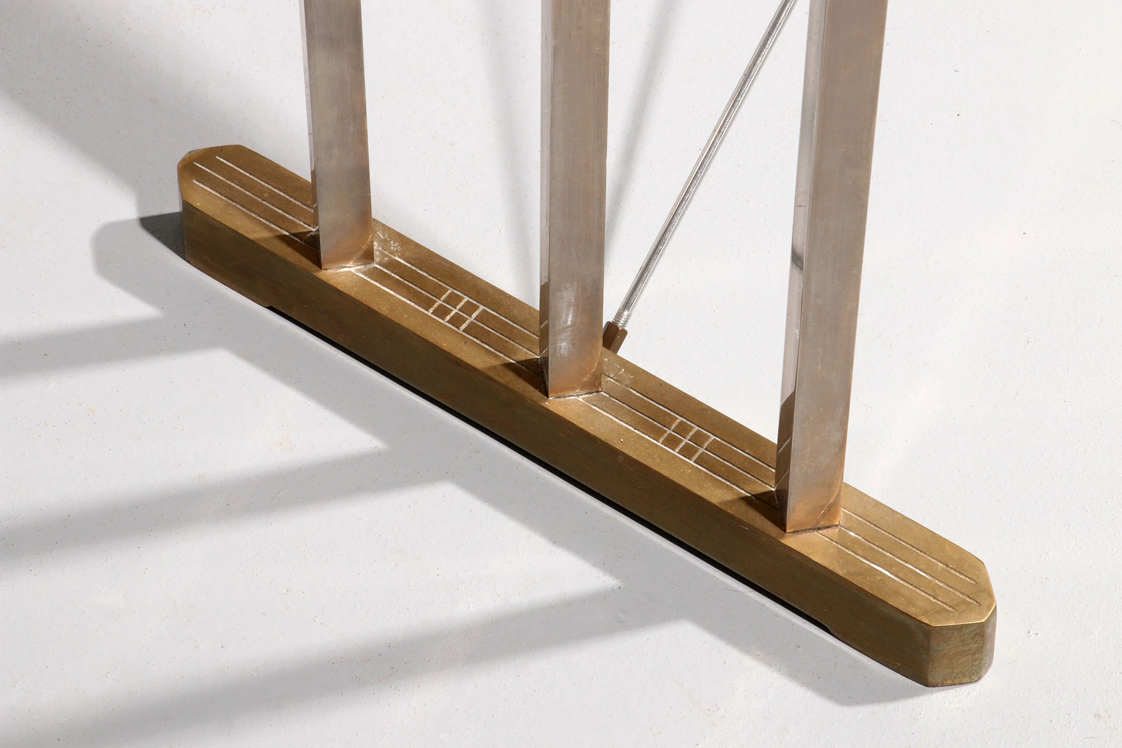 Elegant midcentury side table by Peter Ghyczy model T34