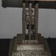 Art Deco period wrought iron lamp circa 1930