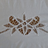 Old tablecloth and 12 towels