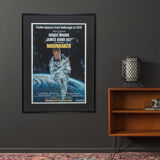 Moonraker, roger moore, affiche, 92 x 123 cm
