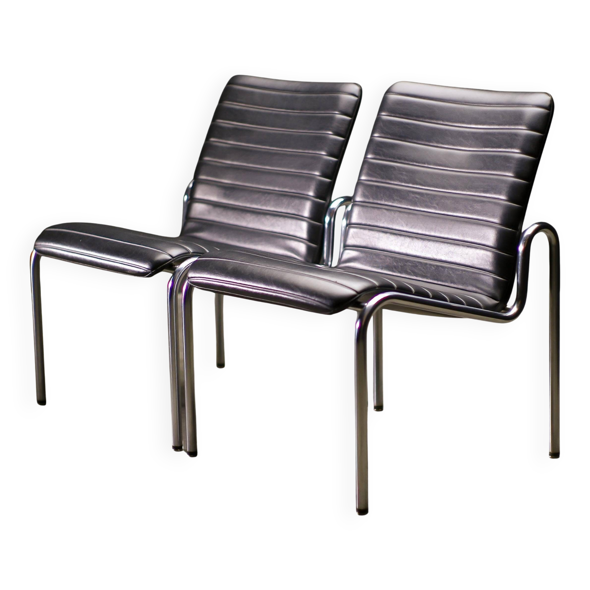 Pair of sun loungers Kho Liang Ie Model No 703, 1968