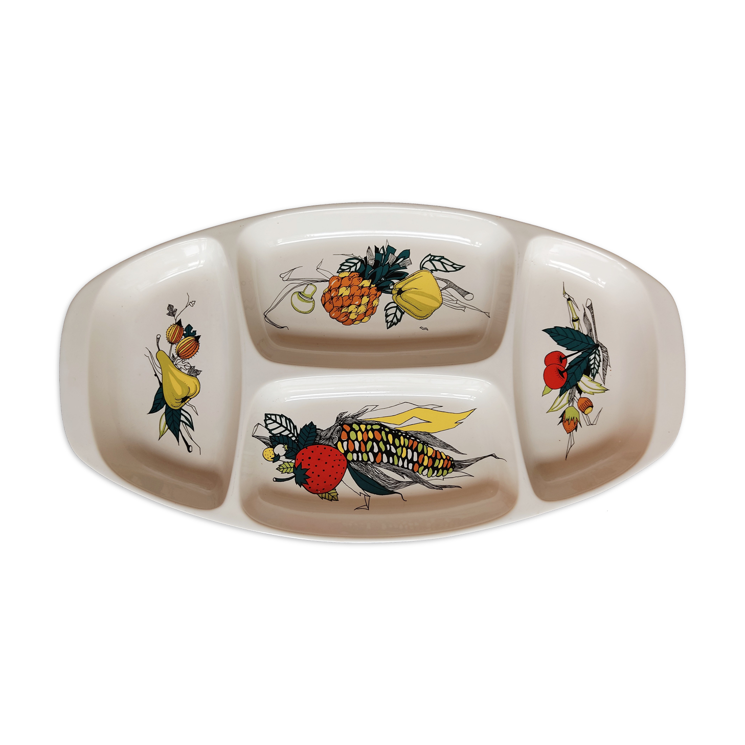 Villeroy & Boch vintage dish décor fruits and vegetables