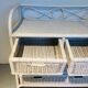 Commode rotin 4 tiroirs