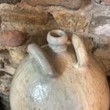 Old sandstone oil jar