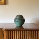 Art Deco green vase / potiche Ikora series, Paul Haustein, WMF Germany ca.