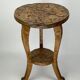Antique Japanese hand carved side table, Liberty London ca 1905