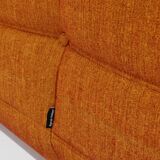 Ligne Roset Togo 2 seater sofa orange by Michel Ducaroy