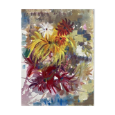 Tableau «fleurs multicolores » atelier jean-francois devaliere