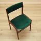 Set of six teak chairs, Danish design, 1970s, production: Denmark