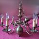 Dutch chandelier gold metal
