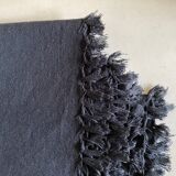 Set of 4 1960 Riviera towels in canvas with knotted fringes