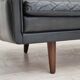 Années 1960, design danois d'Aage Christiansen pour Erhardsen & Andersen, canapé 2 places modèle "Matador".