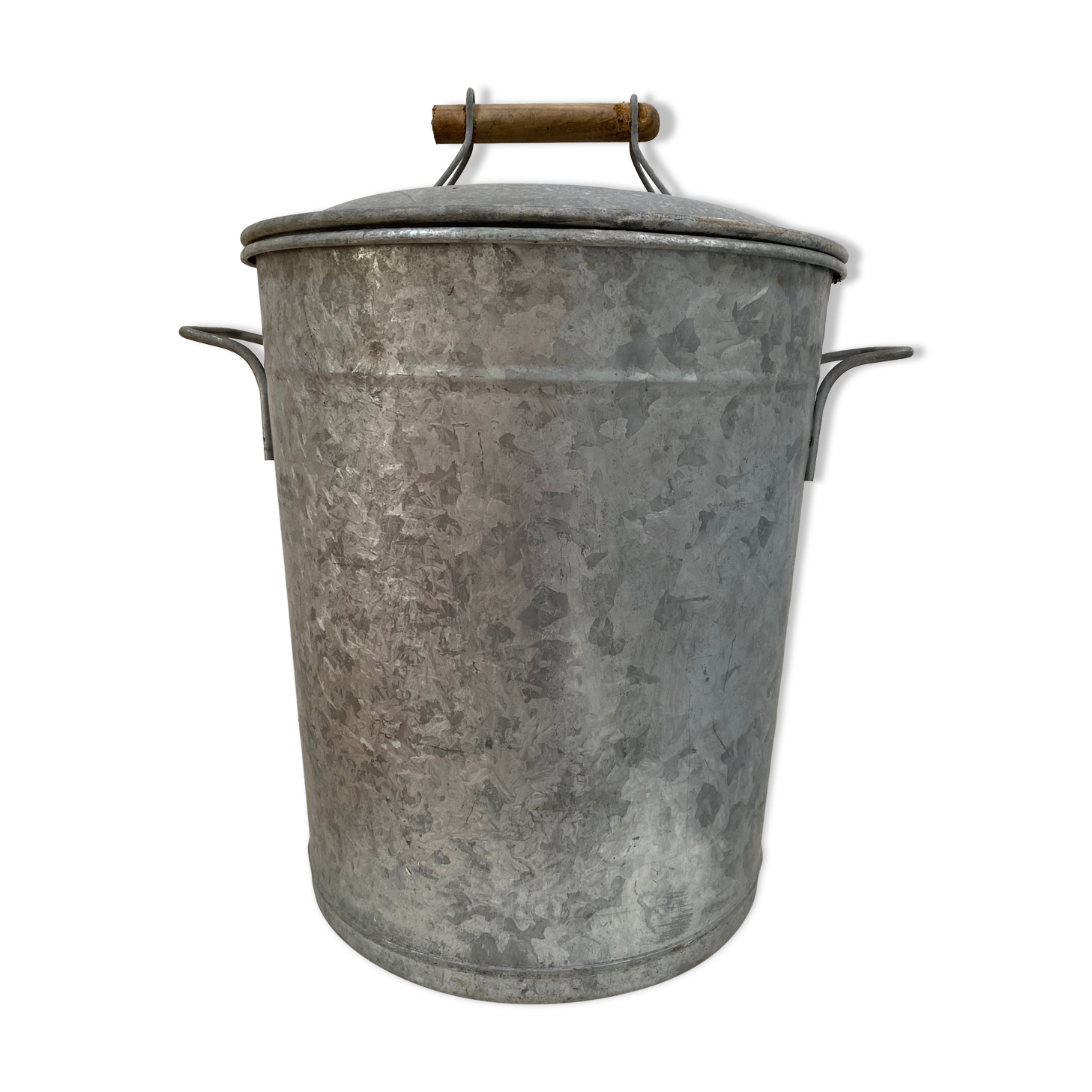 Old zinc washing machine XL