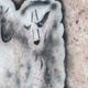 Peintures "lions de venise" par gio magri, set de 2, 1970s