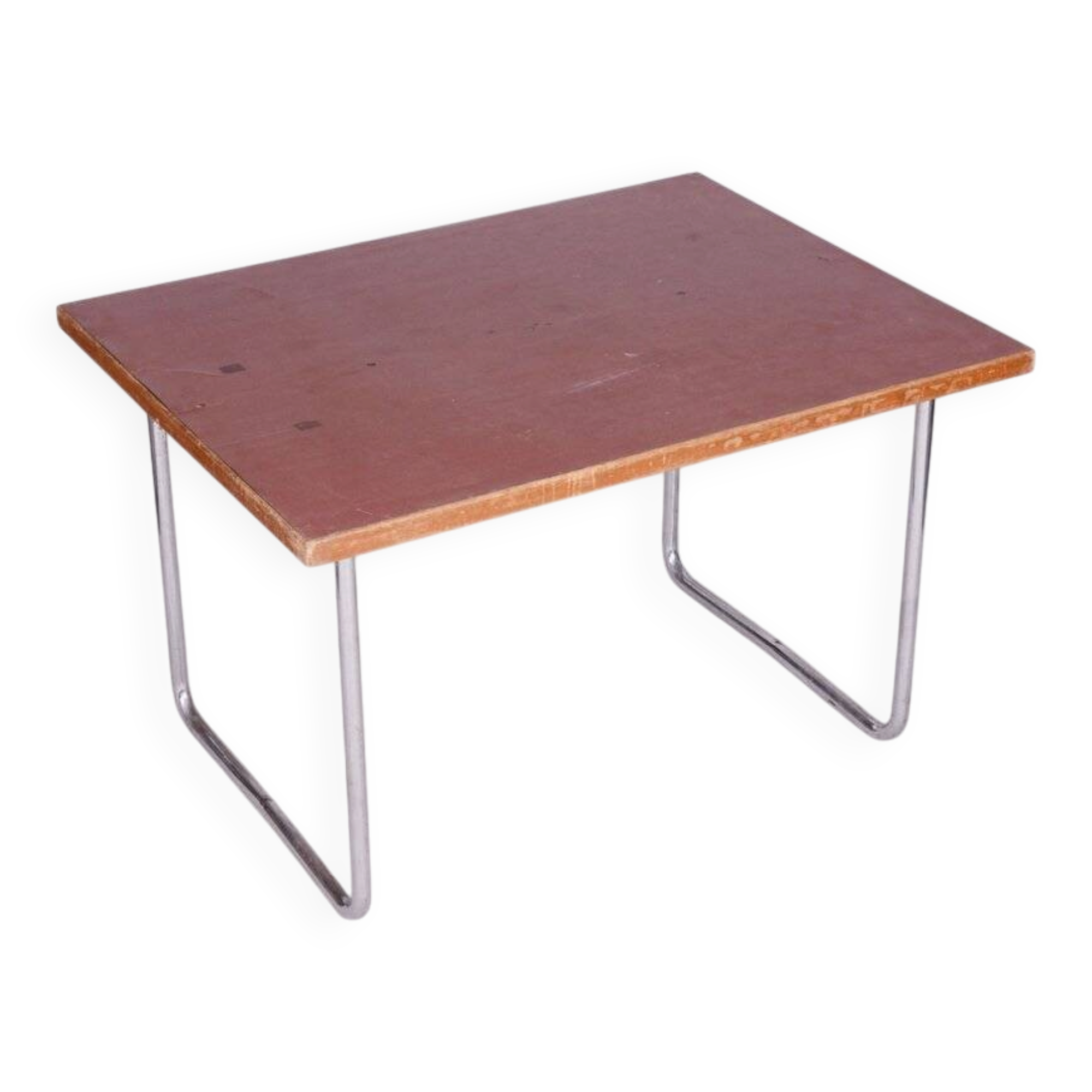 Original Bauhaus Dining Table attributed to Mücke Melder, Former Czechoslovakia, 1930s