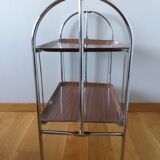 Folding trolley on wheels