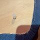 Lot de 12 chaises Baumann vintage assise Skaï bleu