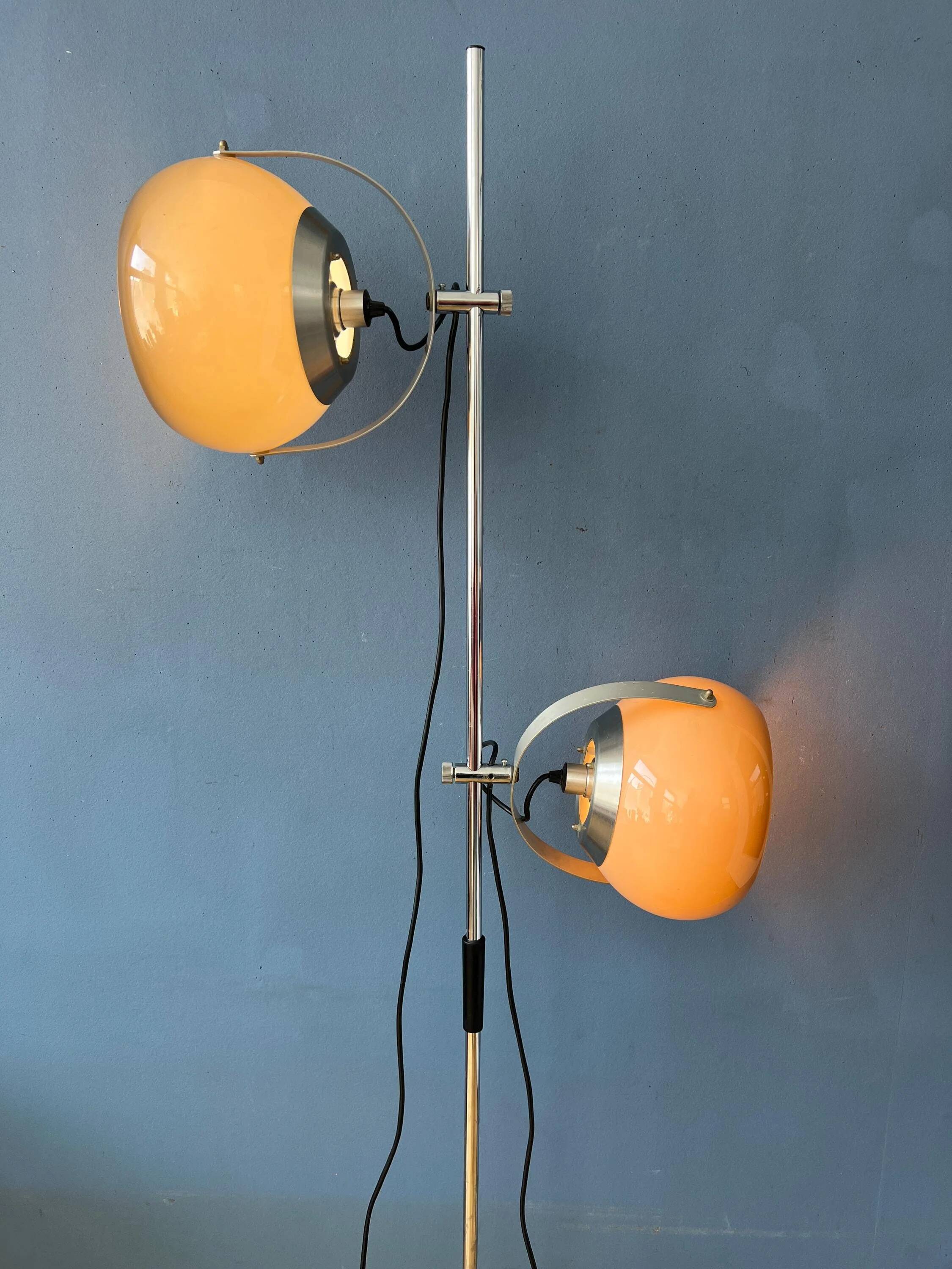 Space Age mushroom floor lamp Hala vintage Mid-Century