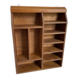 Mid-century wooden wall shelf