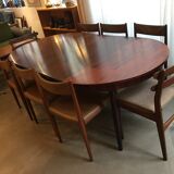 Dining room table, Danish rosewood , 60