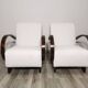 Armchairs by Jindrich Halabala, 1940s